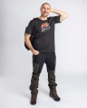 T-Shirt myśliwski Pinewood® Finnveden Recycled Outdoor 5449 Dark Anthracite Mel