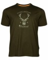 T-Shirt myśliwski Pinewood® Red Deer 5452 Green