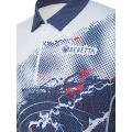 Koszulka strzelecka polo Beretta Rush Trident MT421 Blue/Red