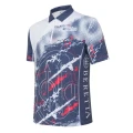 Koszulka strzelecka polo Beretta Rush Trident MT421 Blue/Red