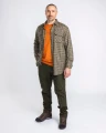 Koszula Pinewood Lappland Wool 5433 Moss Green/Light Khaki