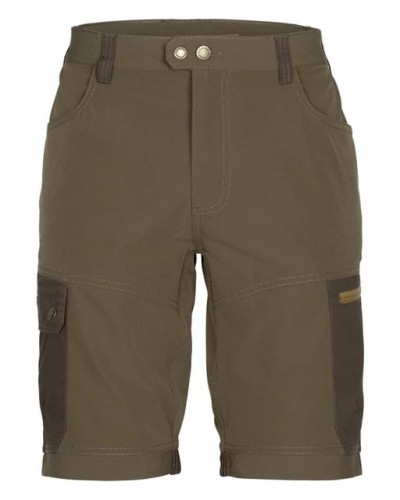 Szorty myśliwskie Pinewood® Finnveden Trail Hybrid Shorts 5316 Earth Brown/Dark Olive