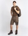 Szorty myśliwskie Pinewood® Finnveden Trail Hybrid Shorts 5316 Earth Brown/Dark Olive