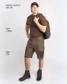 Szorty myśliwskie Pinewood® Finnveden Trail Hybrid Shorts 5316 Earth Brown/Dark Olive