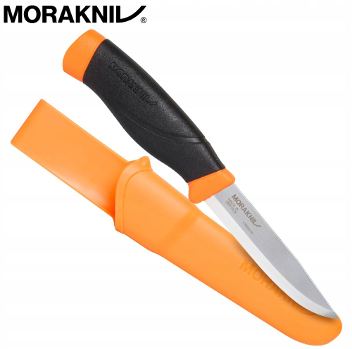 Nóż Morakniv Companion Heavy Duty Orange stal węglowa