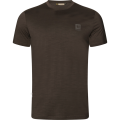 T-Shirt myśliwski Harkila Base All Season S/S Shadow Brown