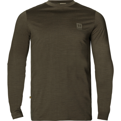 T-Shirt myśliwski Harkila Base All Season L/S Willow Green