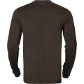 T-Shirt myśliwski Harkila Base All Season L/S Shadow Brown