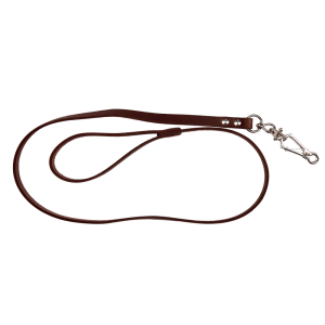Skórzana Smycz dla psa 2WOLFS 120  Brązowa