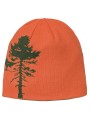 Dwustronna czapka Pinewood® Tree 9124 Pomarańczowa/Zielona